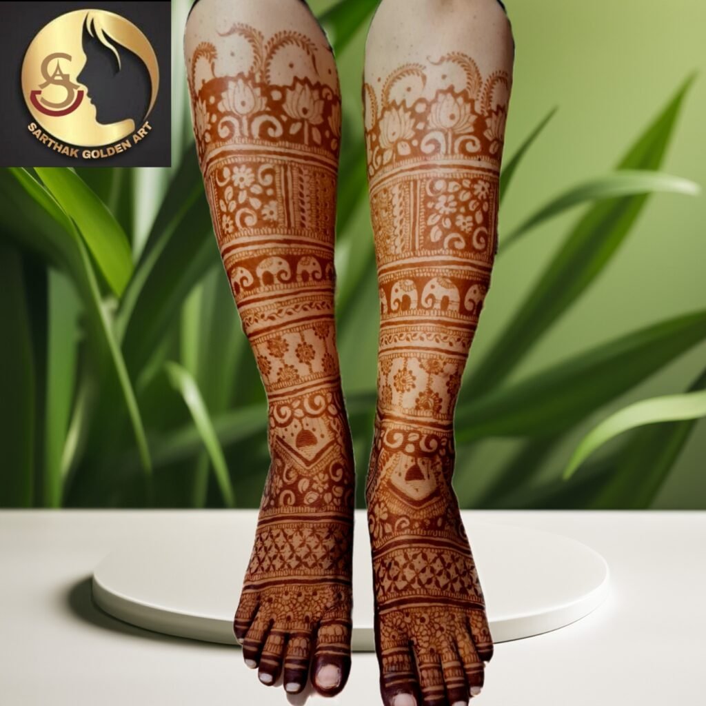 Bridal Leg Designes