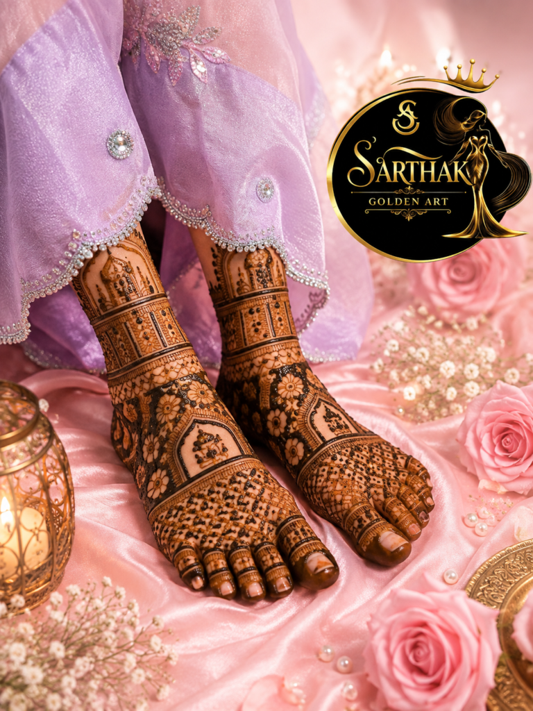 Bridal Leg Designes
