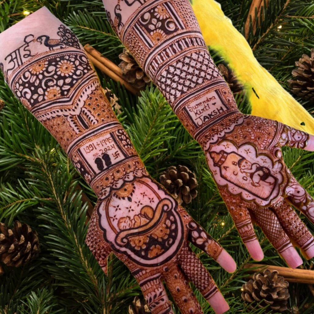 Baby shower mehndi