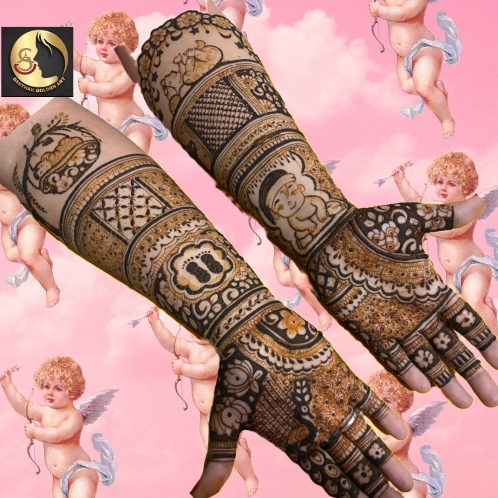 Baby shower mehndi
