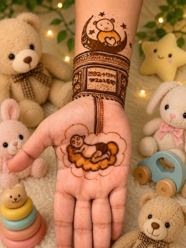 Baby shower tatto
