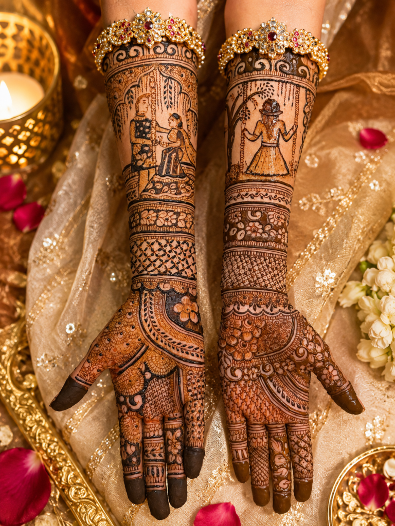 Teej mehndi