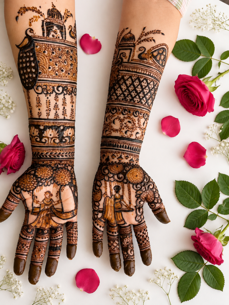 Teej mehndi
