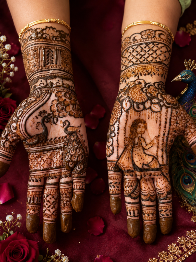 Teej mehndi